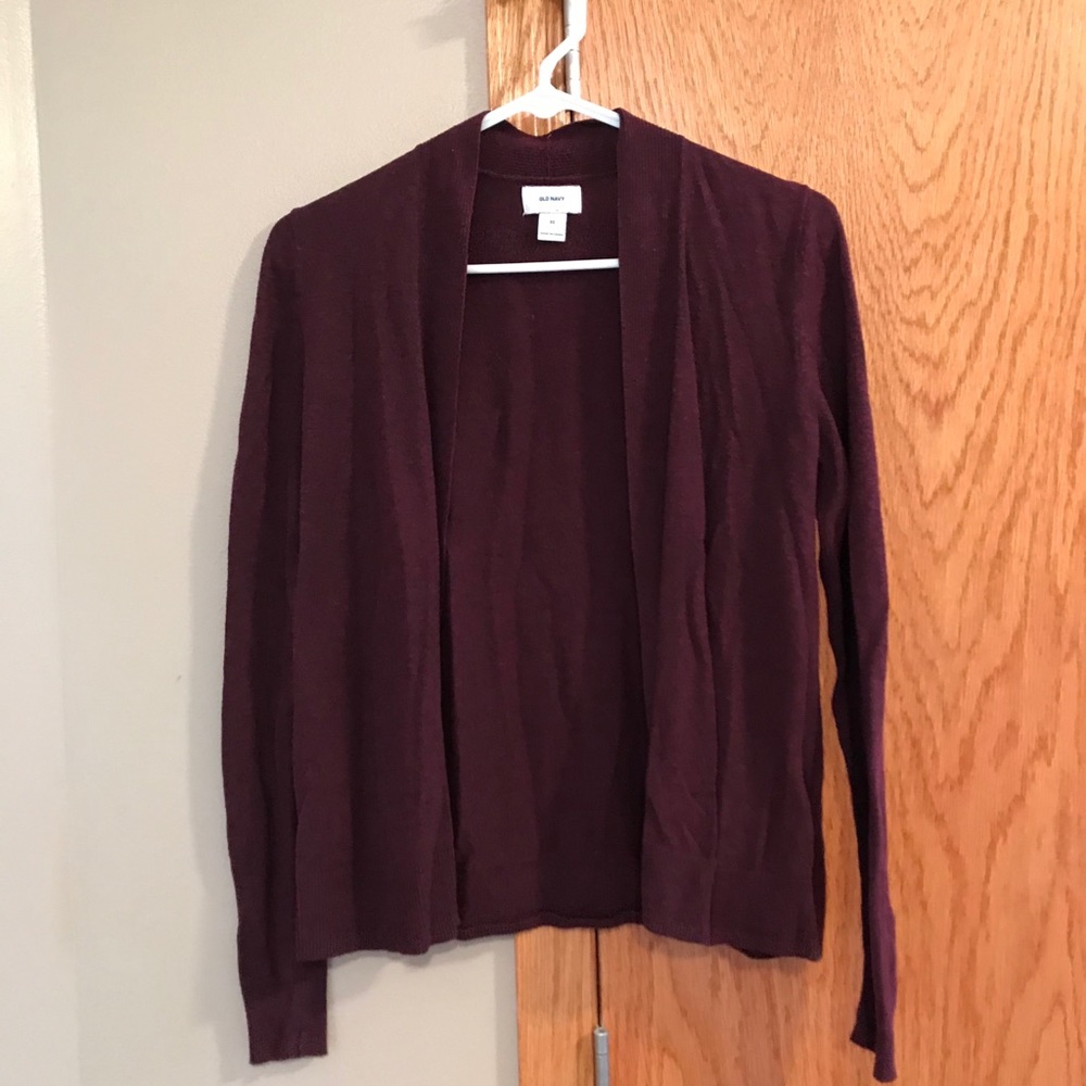 Maroon Old Navy Cardigan